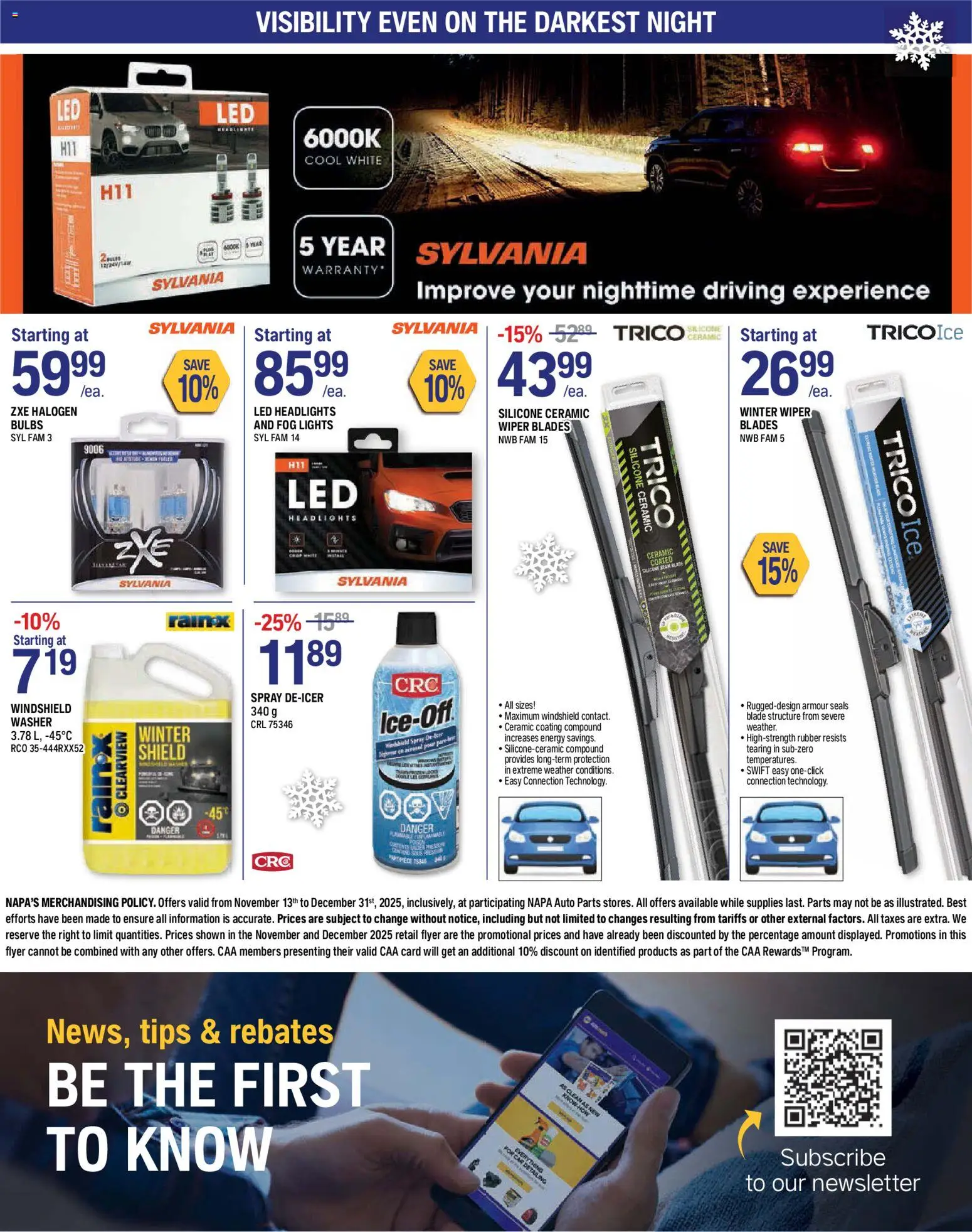 NAPA Auto Parts flyer valid from 13.11.2025 | Page: 12