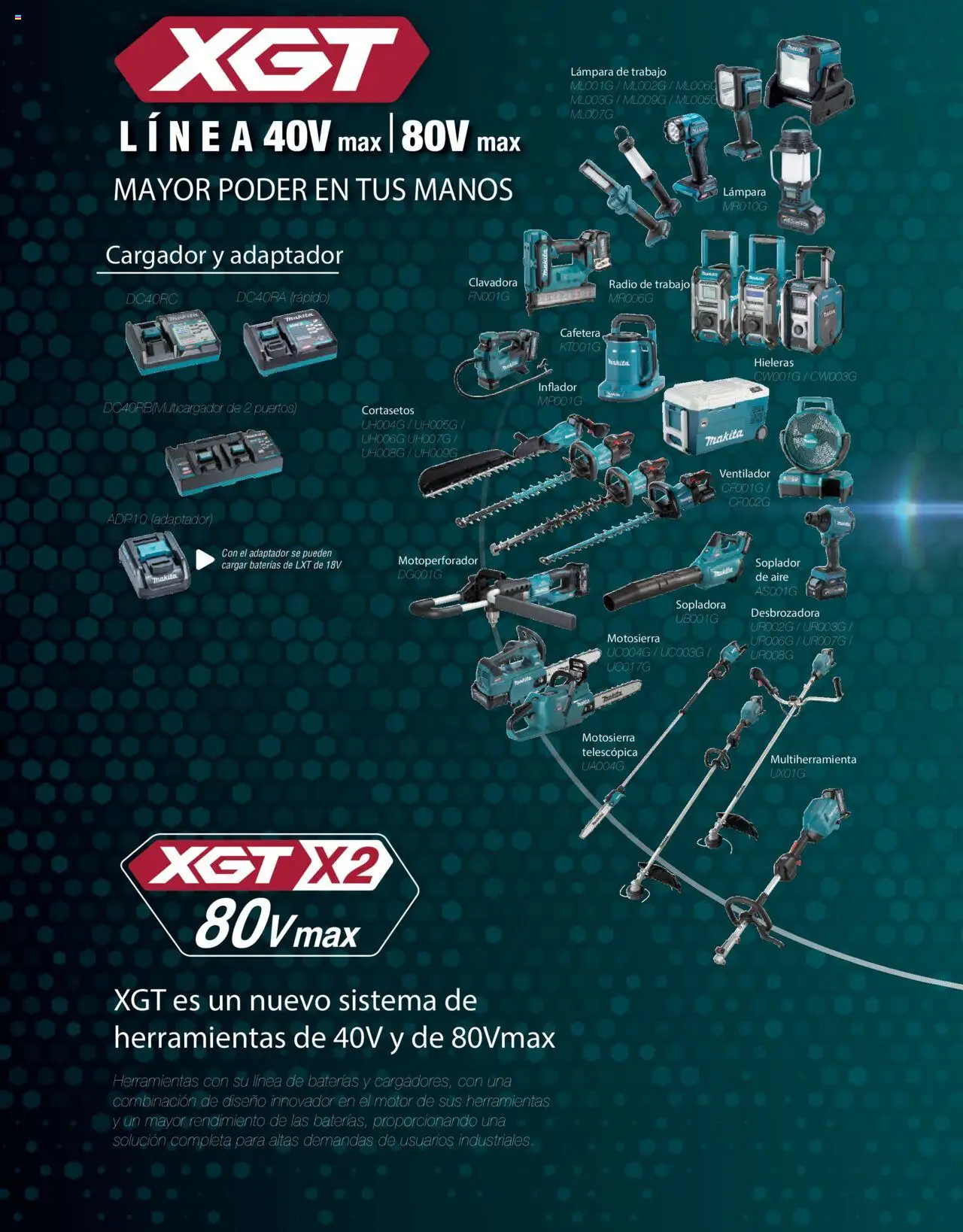 Nuevas ofertas de Makita válidas en toda la República Mexicana desde el 07.10.2024. ¡Encuentra las mejores ofertas en Makita catálogo Líneas de Ensamble! | Página: 26 | Productos: Radio, Inflador, Cargador, Lámpara