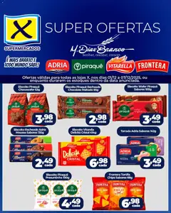 X Supermercados - Ofertas M. Dias Branco  - Pré-Visualização do folheto da loja X Supermercados, válido de 01.12.2025