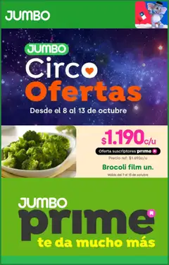 Jumbo ofertas  válido desde el 09.10.2025