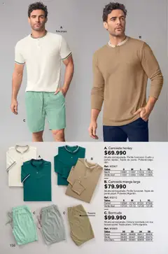 Leonisa - Catálogo principal -  Vista previa de la revista de la tienda Leonisa valido desde el 01.10.2025 | Página: 156 | Productos: Bermuda, Camiseta, Cuello
