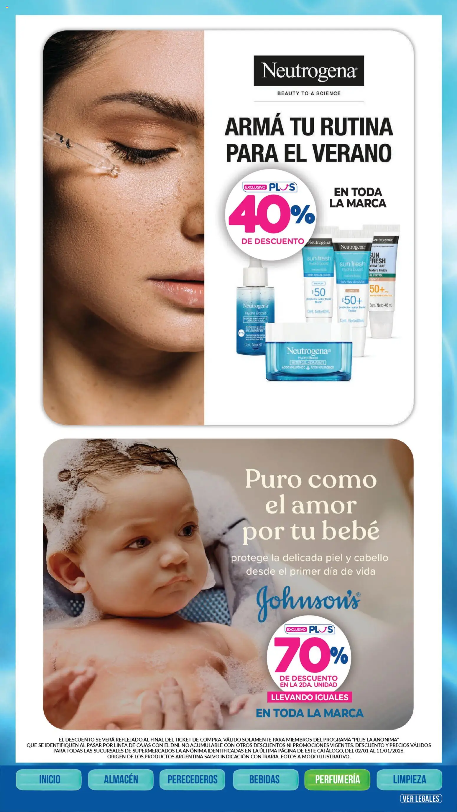 La Anonima - catalogos │ válido desde el 02.01.2026 | Página: 34 | Productos: Protector solar