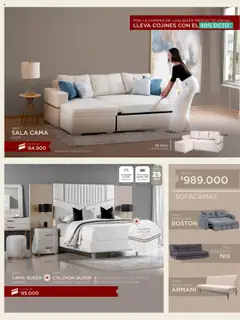 Muebles jamar revista - valida desde el 25.07.2025 | Página: 4 | Productos: Cama, Colchón