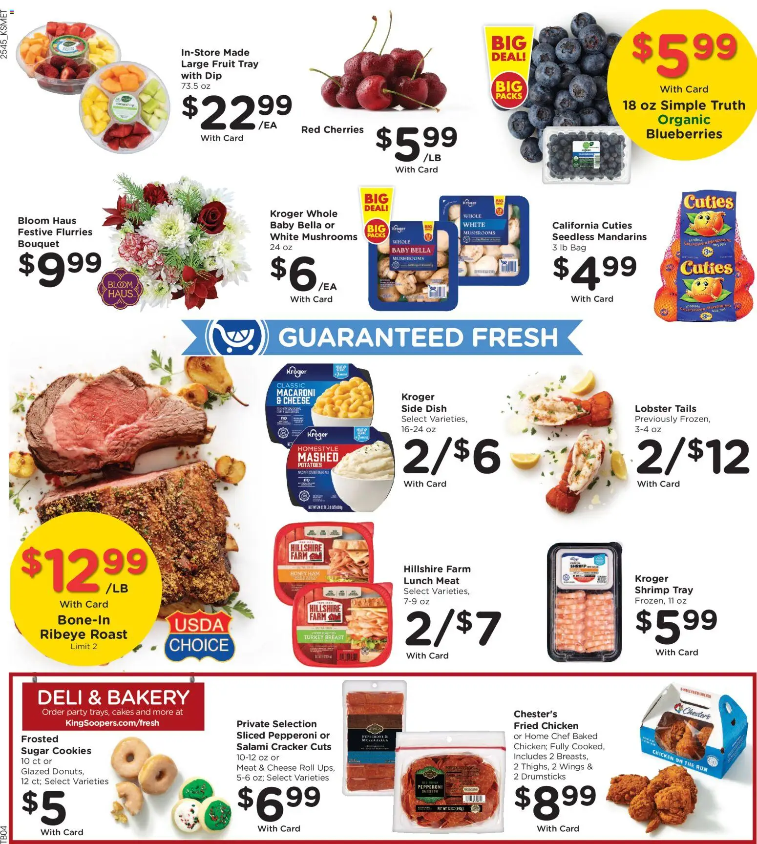 King Soopers Weekly Ad - valid from 10.12.2025 | Page: 15 | Products: Mandarins, Salt, Sugar, Blueberries