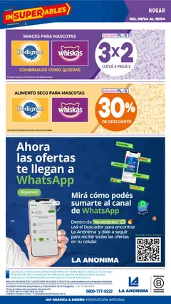 Vista previa La Anonima catálogo válido desde el 09.04.2026 | Página: 38