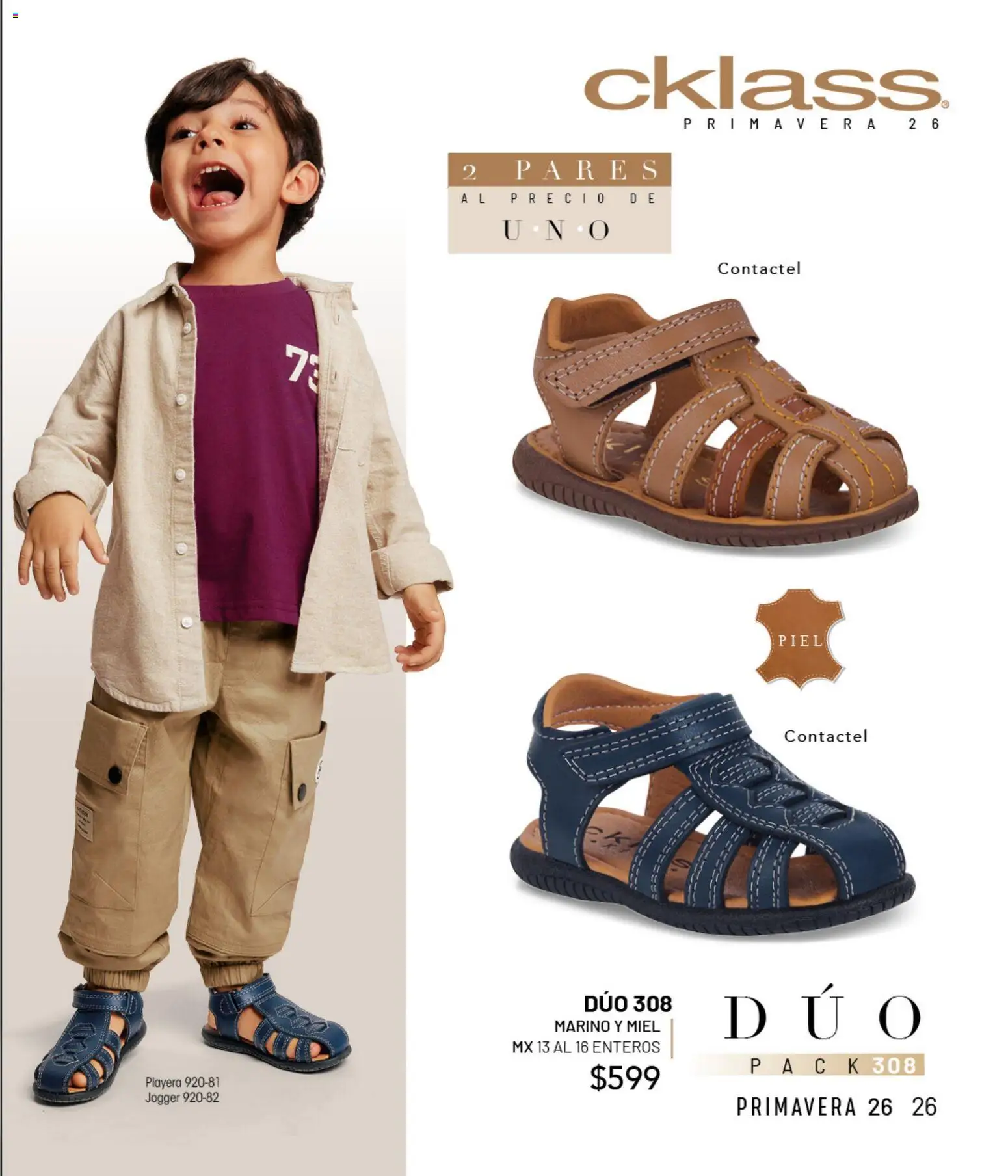 Nuevas ofertas de Cklass válidas en toda la República Mexicana desde el 02.01.2026. ¡Encuentra las mejores ofertas en Cklass catálogo Casuales! | Página: 86 | Productos: Playera