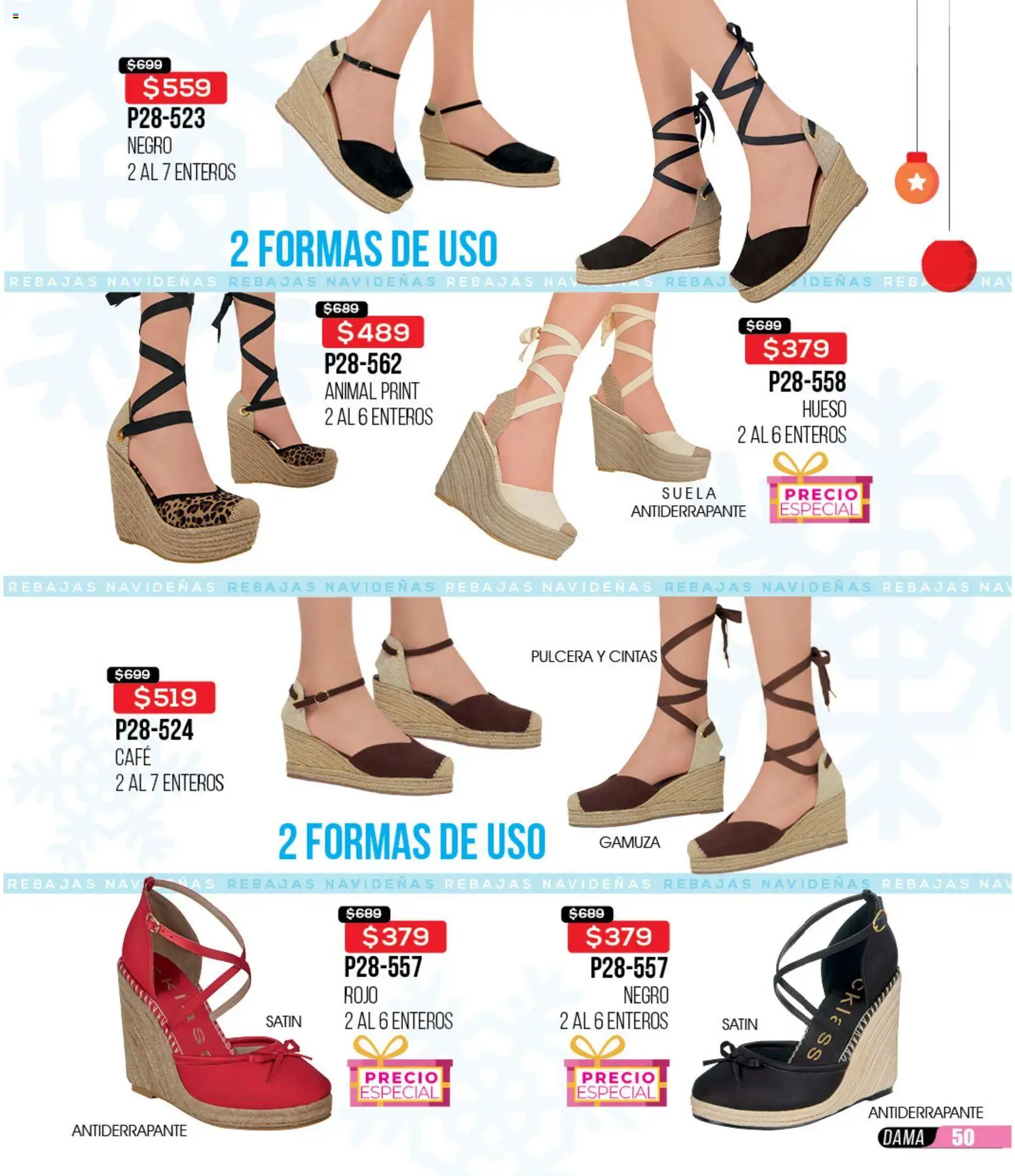 Nuevas ofertas de Cklass válidas en toda la República Mexicana desde el 30.11.2025. ¡Encuentra las mejores ofertas en Cklass catálogo Rebajas Navideñas Ropa! | Página: 308 | Productos: Café, Gamuza