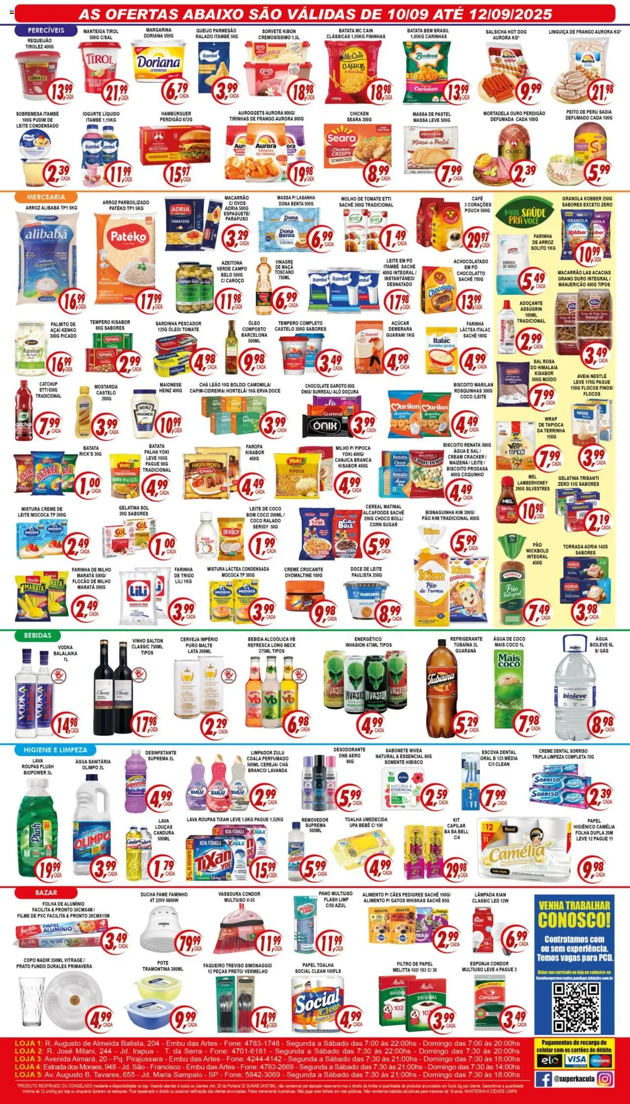 Kaçula Folheto - válido de 10.09.2025 | Página: 2 | Produtos: Doriana, Creme, Cream cracker, Vassoura