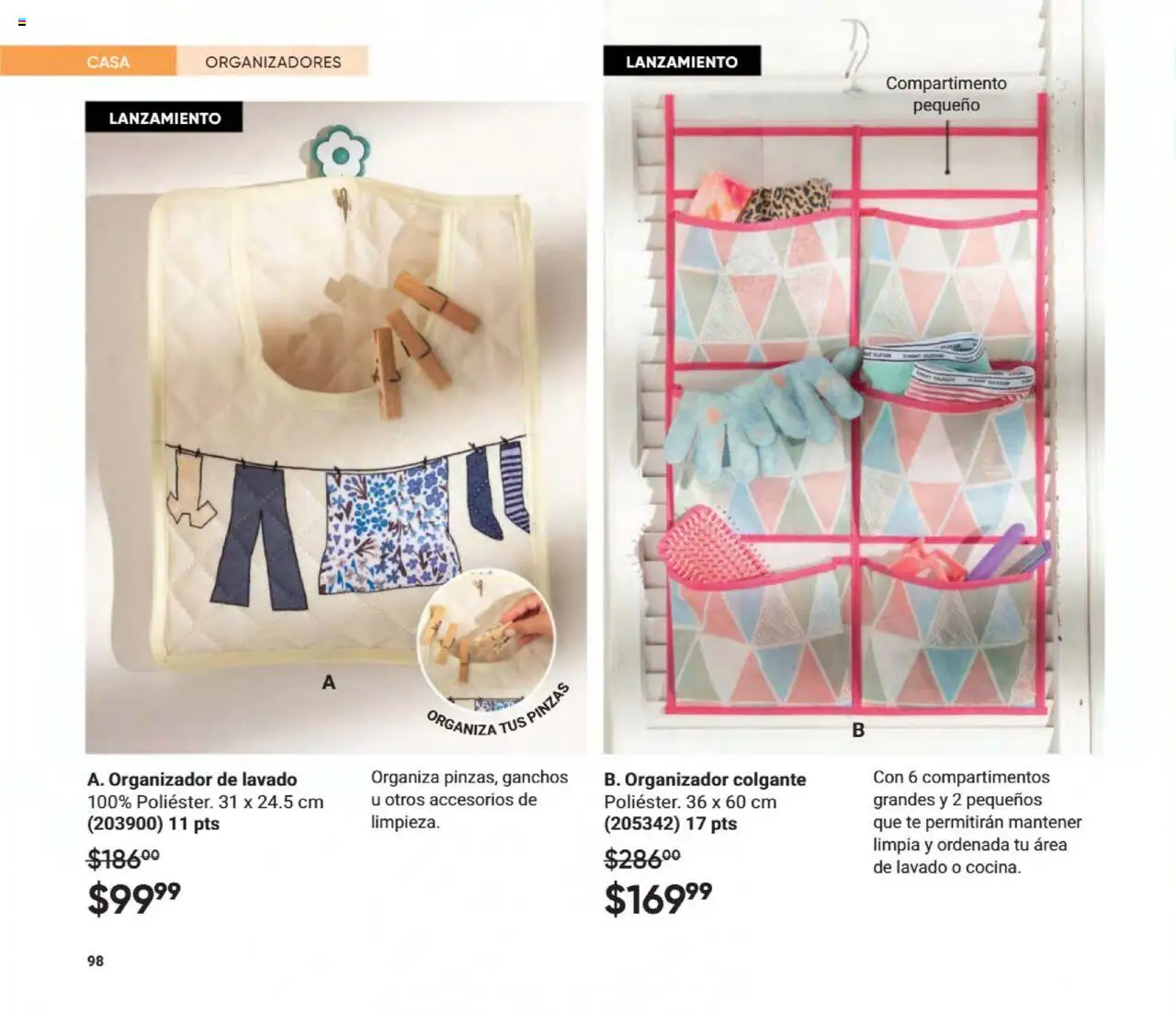 Nuevas ofertas de AVON válidas en toda la República Mexicana desde el 09.08.2025. ¡Encuentra las mejores ofertas en AVON - Casa & Estilo 13 2025! | Página: 100 | Productos: Organizador, Té