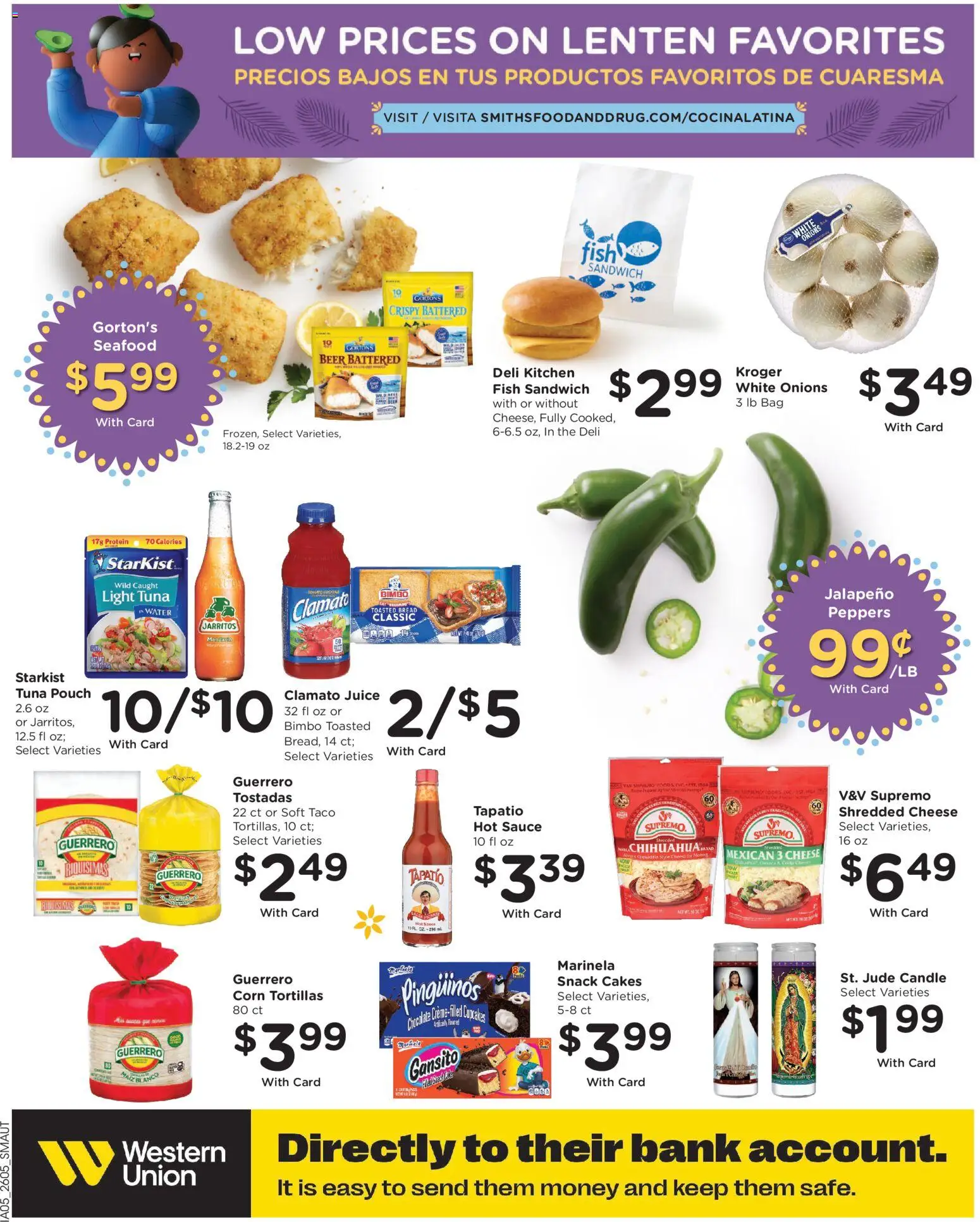 Smith's Weekly Ad - valid from 04.03.2026 | Page: 13 | Products: Chocolate, Beer, Water, Sauce