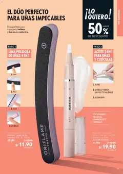 Vista previa de folleto Oriflame catálogo - Campaña 4 de la Oriflame válido desde 07.03.2026 | Página: 99 | Productos: Pincel, Aceite