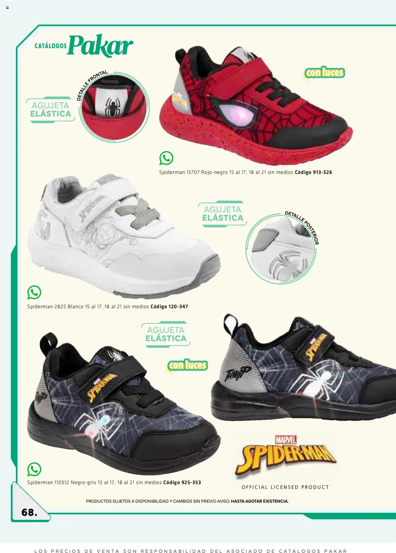 Nuevas ofertas de SC Pakar válidas en toda la República Mexicana desde el 28.02.2025. ¡Encuentra las mejores ofertas en SC Pakar catálogo Premium - Kids! | Página: 68