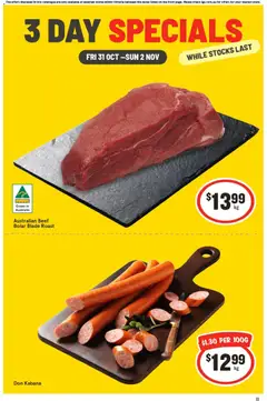 Preview of IGA - 3 Day Specials VIC - valid from 31.10.2025