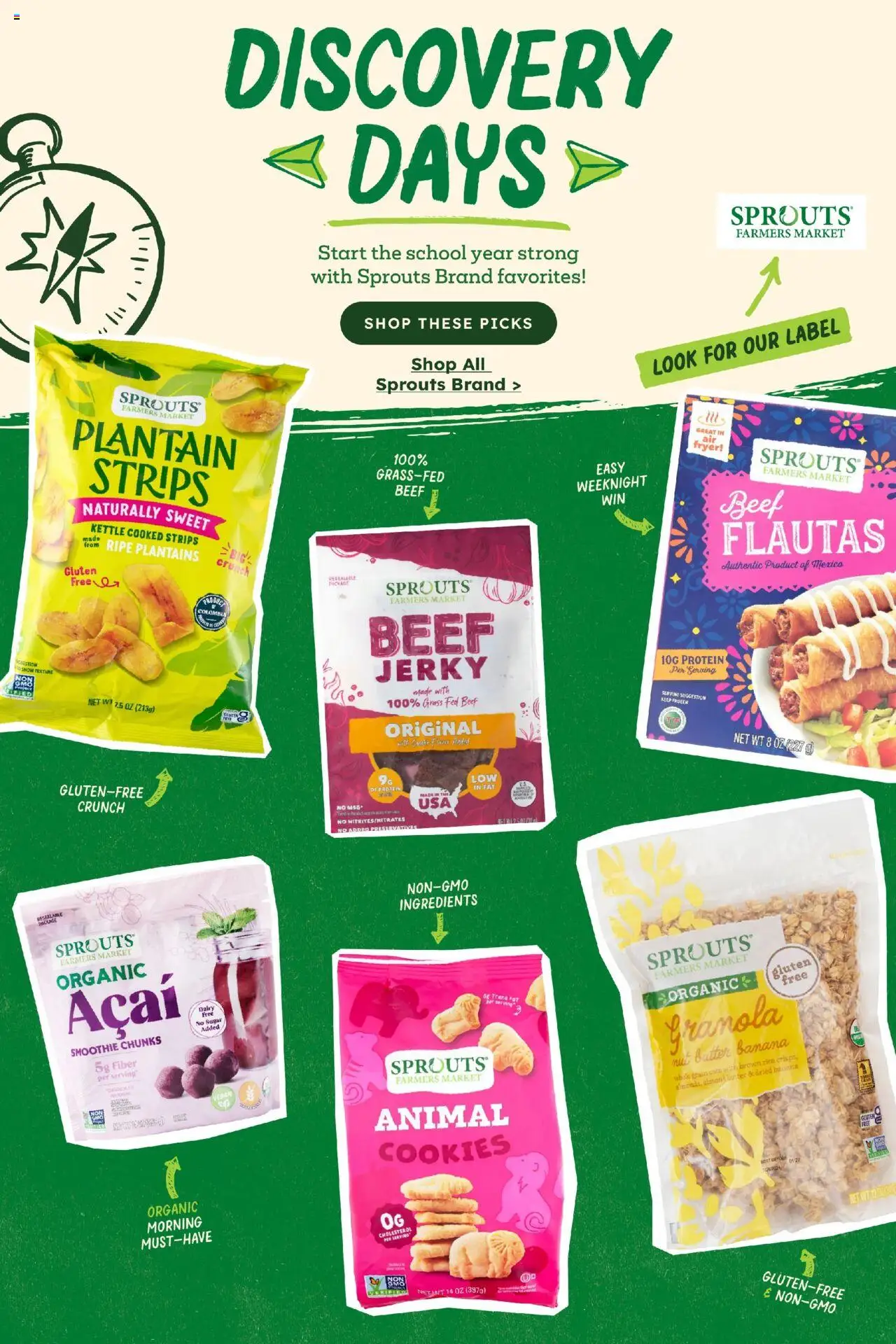 Sprouts Weekly Ad - valid from 06.08.2025 | Page: 3 | Products: Butter, Rice, Cookies, Kettle
