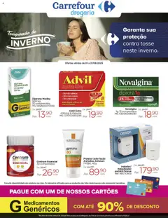 Carrefour - Ofertas Drogaria - Pré-Visualização do folheto da loja Carrefour, válido de 01.08.2025