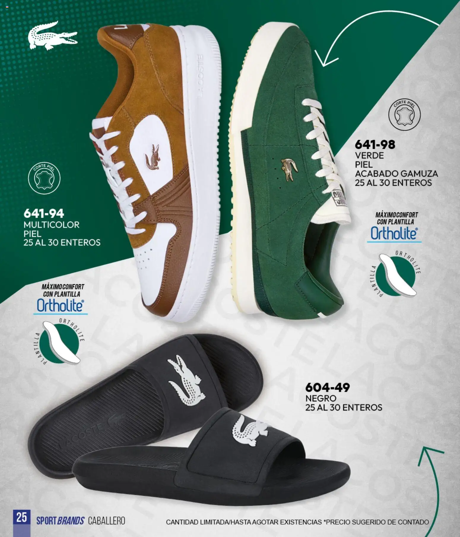 Nuevas ofertas de Cklass válidas en toda la República Mexicana desde el 05.03.2026. ¡Encuentra las mejores ofertas en Cklass catálogo Verano Sportbrands Dama! | Página: 189 | Productos: Gamuza