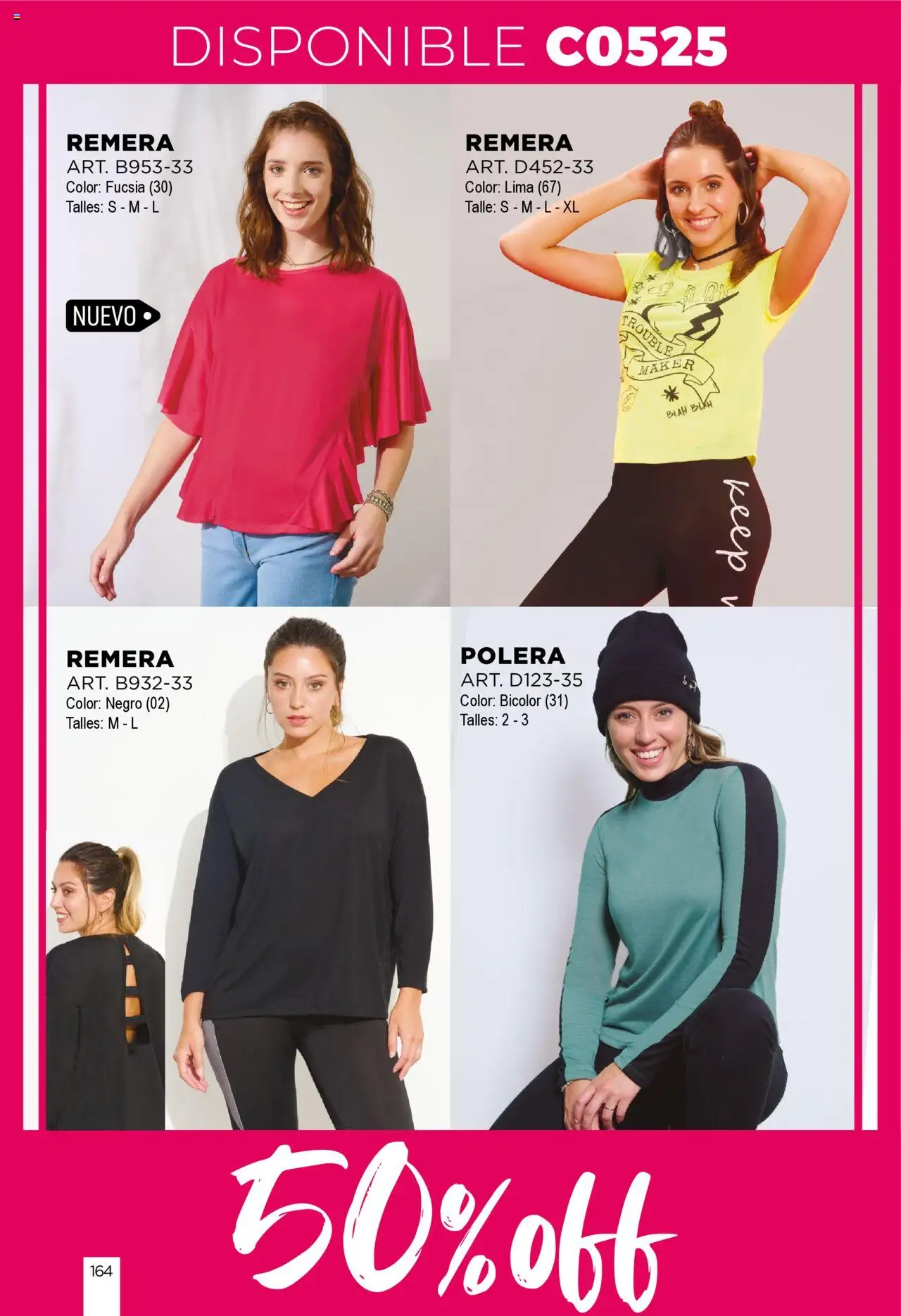 Juana Bonita catálogo │ válido desde el 07.05.2025 | Página: 162 | Productos: Remera, Polera, Lima