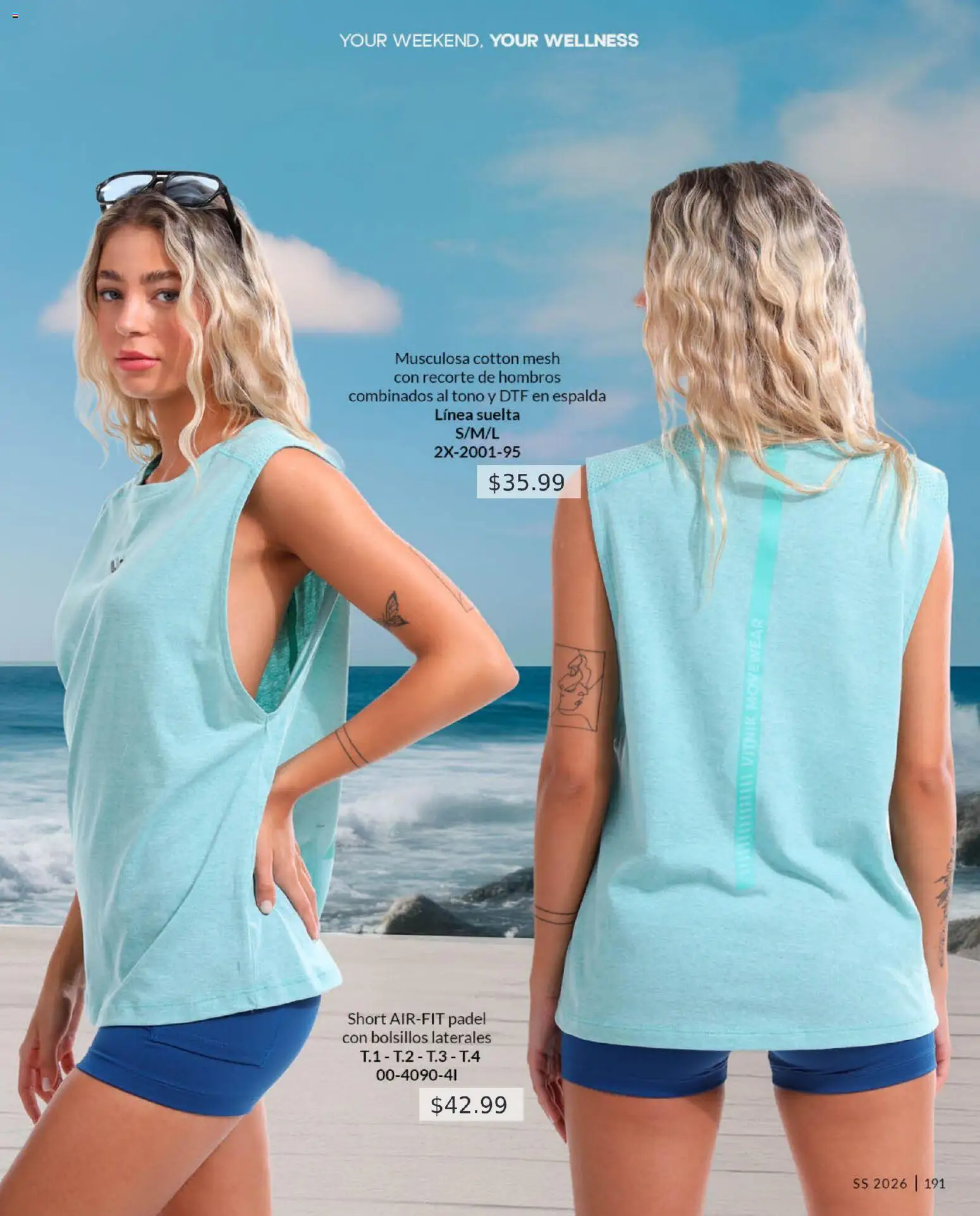 Vitnik - Folleto │ válido desde el 01.01.2026 | Página: 191 | Productos: Short, Musculosa