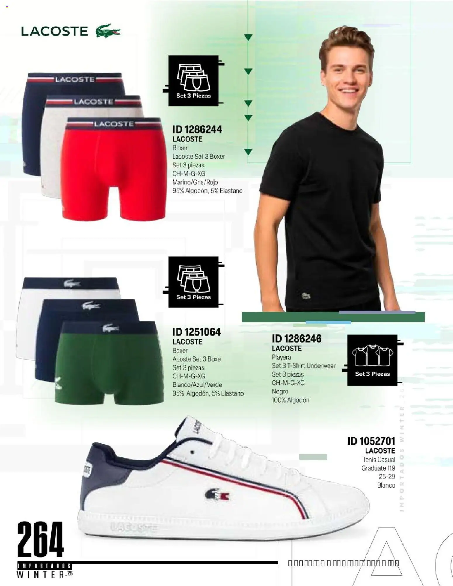 Nuevas ofertas de Price Shoes válidas en toda la República Mexicana desde el 11.11.2025. ¡Encuentra las mejores ofertas en Price Shoes catálogo Importados Winter 2025  ! | Página: 264 | Productos: Tenis, Algodón, Playera