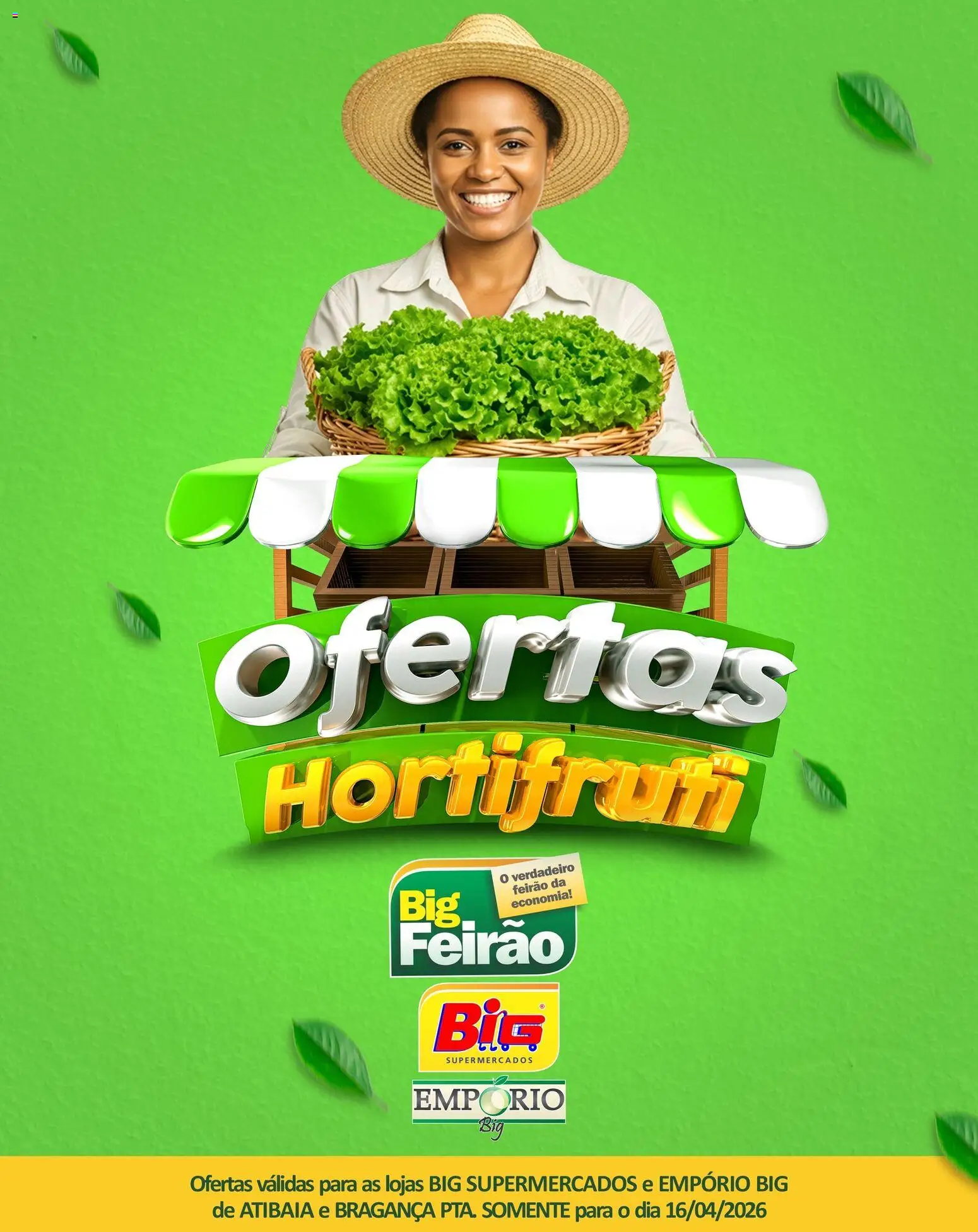 Big Supermercados Folheto - válido de 16.04.2026 | Página: 1