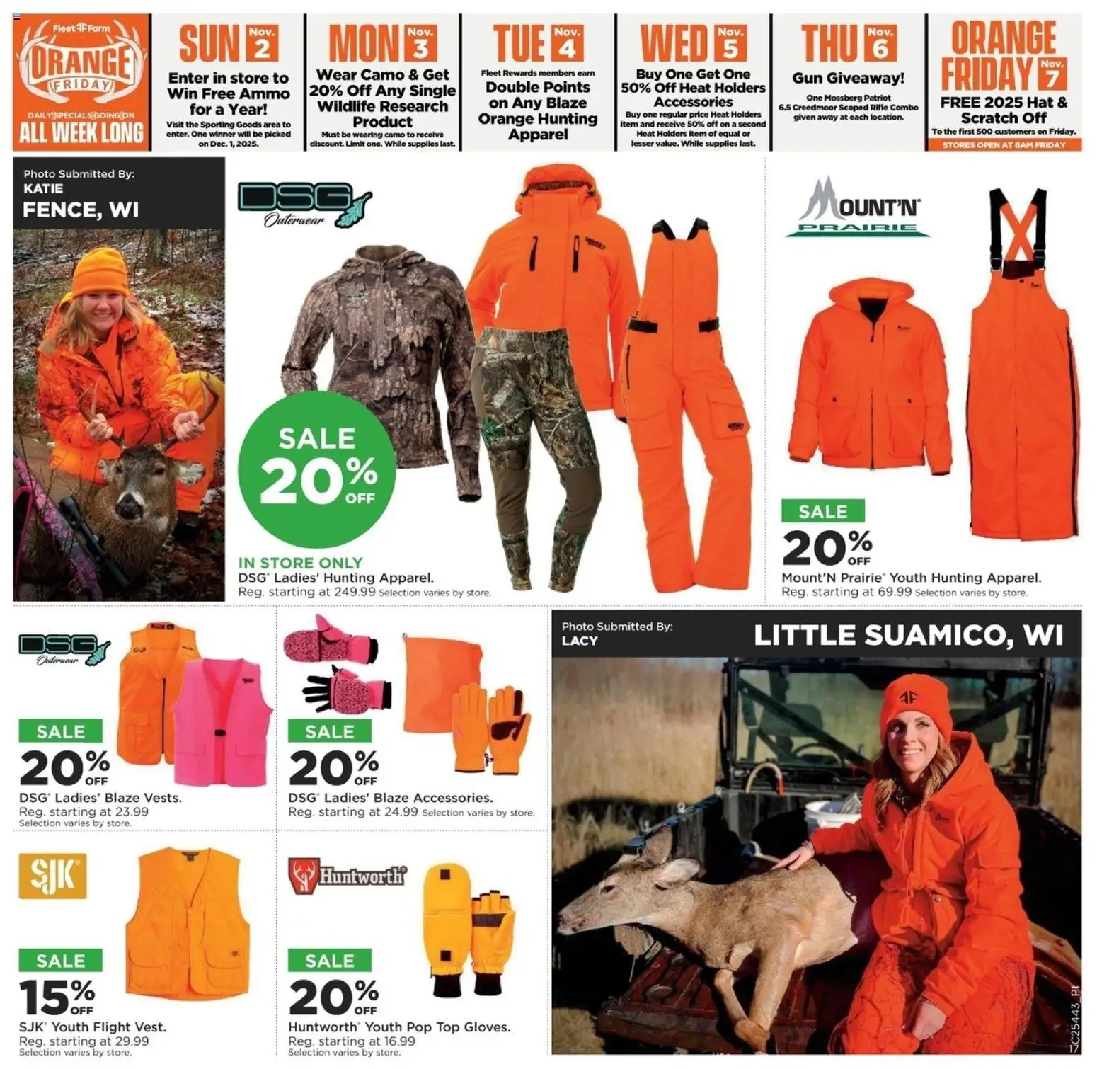 Mills Fleet Farm Hunt Week Rapid City - valid from 30.10.2025 | Page: 17 | Products: Hat, Gun, Ammo, Rifle