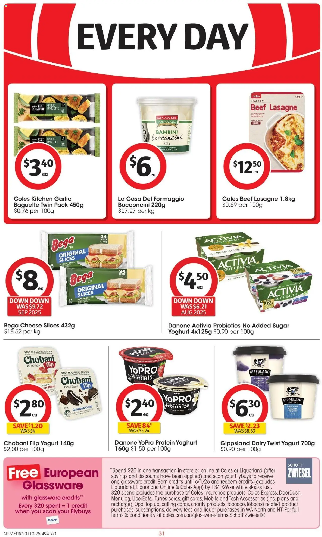 Coles catalogue - valid from 01.10.2025 | Page: 31 | Products: Beef, Opal, Garlic, Mobile