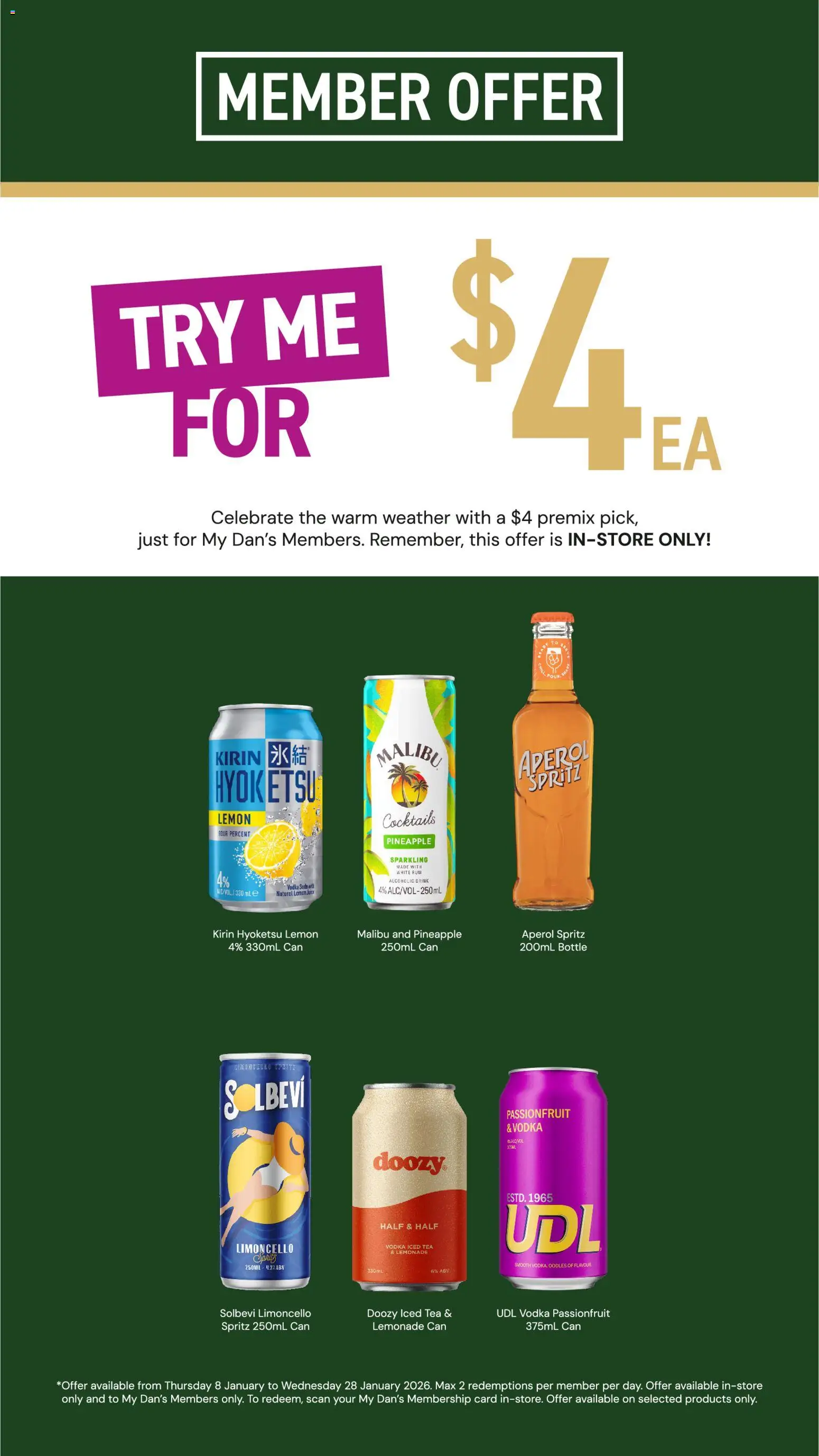 Dan Murphy's catalogue - valid from 08.01.2026 | Page: 24 | Products: Tea, Passionfruit, Vodka, Rum