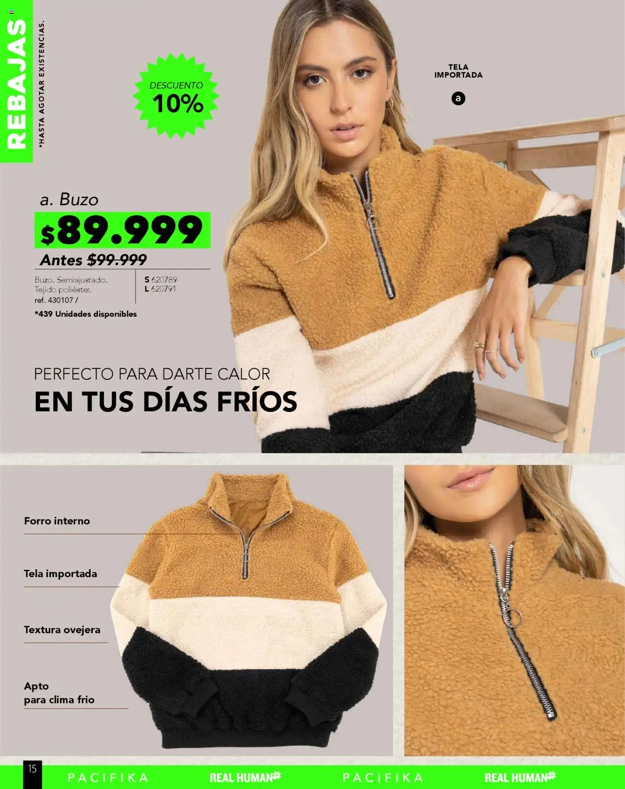 Pacifika revista - valida desde el 01.09.2025 | Página: 212 | Productos: Buzo