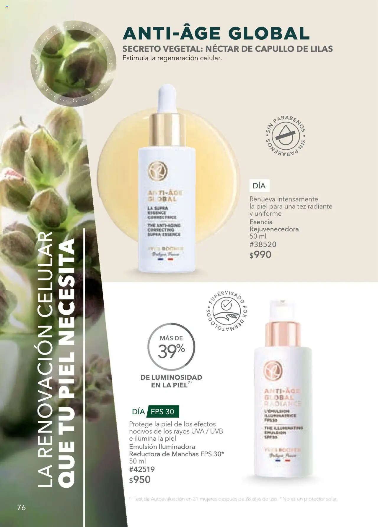 Nuevas ofertas de Yves Rocher válidas en toda la República Mexicana desde el 07.10.2025. ¡Encuentra las mejores ofertas en Yves Rocher - Campaña 14 2025! | Página: 78 | Productos: Emulsión, Uva, Radiante