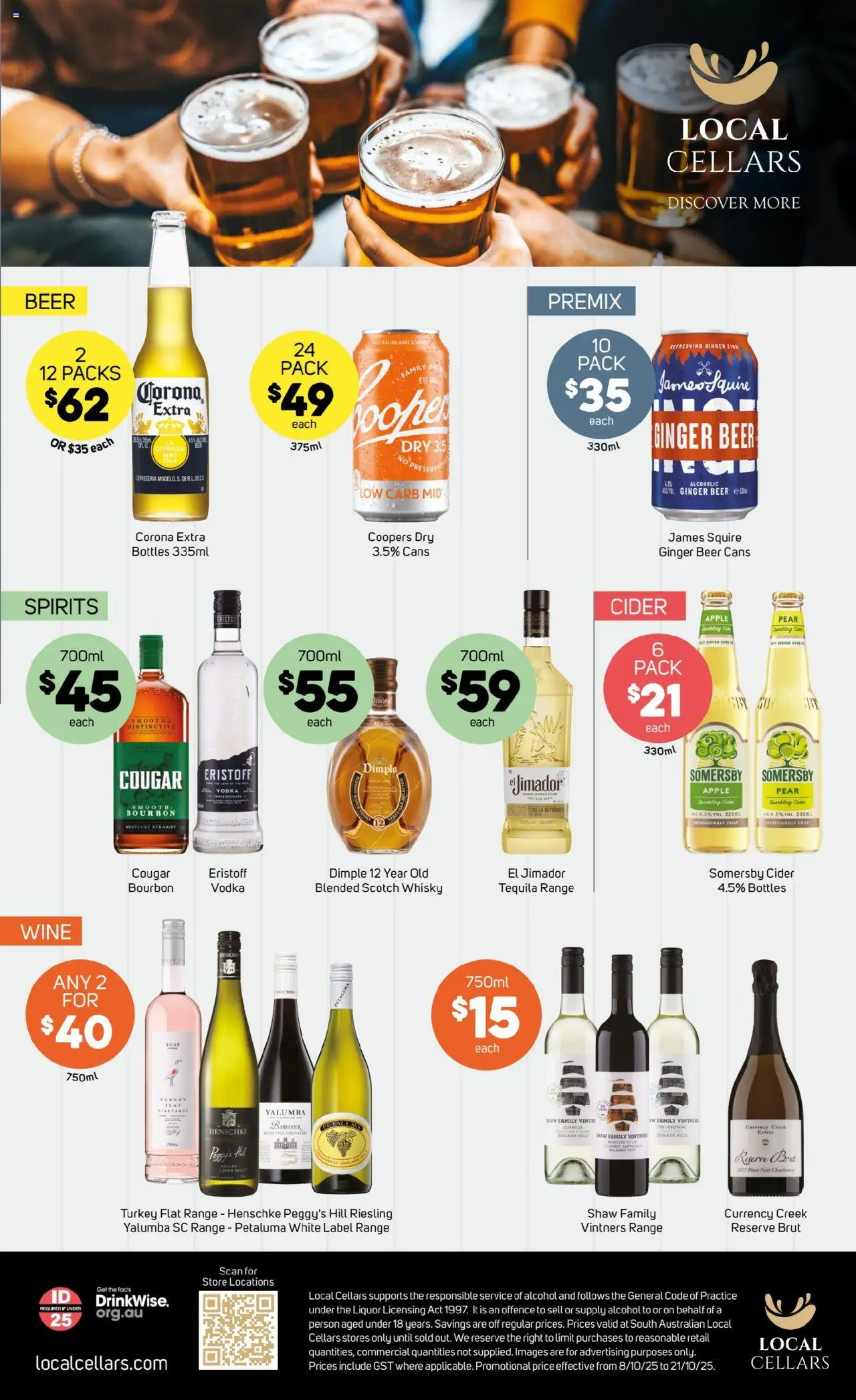 Foodland catalogue - valid from 15.10.2025 | Page: 31 | Products: Wine, Bourbon, Vodka, Turkey