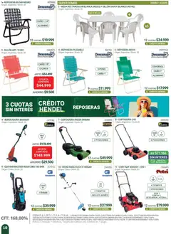 Vista previa Hendel catálogo válido desde el 01.12.2025 | Página: 10 | Productos: Reposera, Sillón, Mesa, Bordeadora