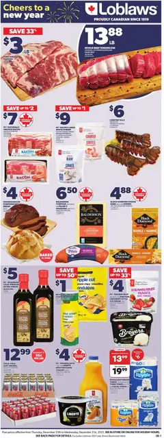 Preview of Loblaws weekly flyer / circulaire from shop Loblaws valid from 25.12.2025 | Page: 3