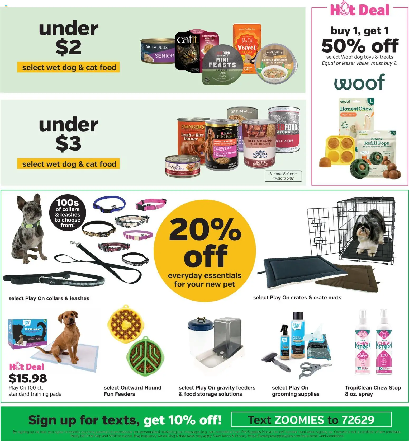 Pet Supplies Plus Weekly Ad - valid from 29.12.2025 | Page: 2 | Products: Cat Food, Beef, Vegetables, Sauce