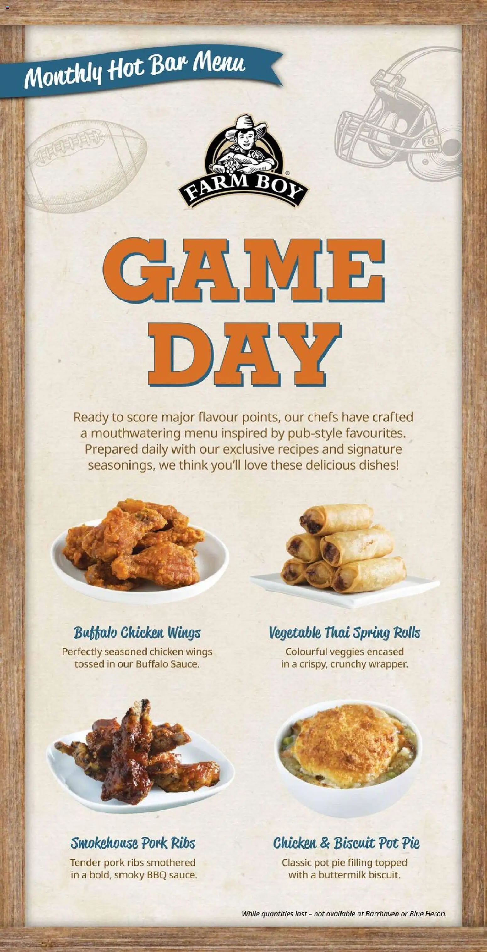 Farm Boy flyer valid from 12.02.2026 | Page: 8 | Products: Chicken wings, Game, Chicken, Pork