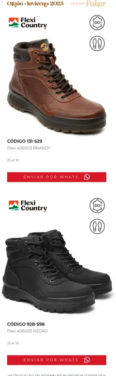 Vista previa de SC Pakar - Catálogo Flexi otoño / invierno, nuevo folleto de la tienda, válido en México a partir del 10.10.2025 | Página: 212