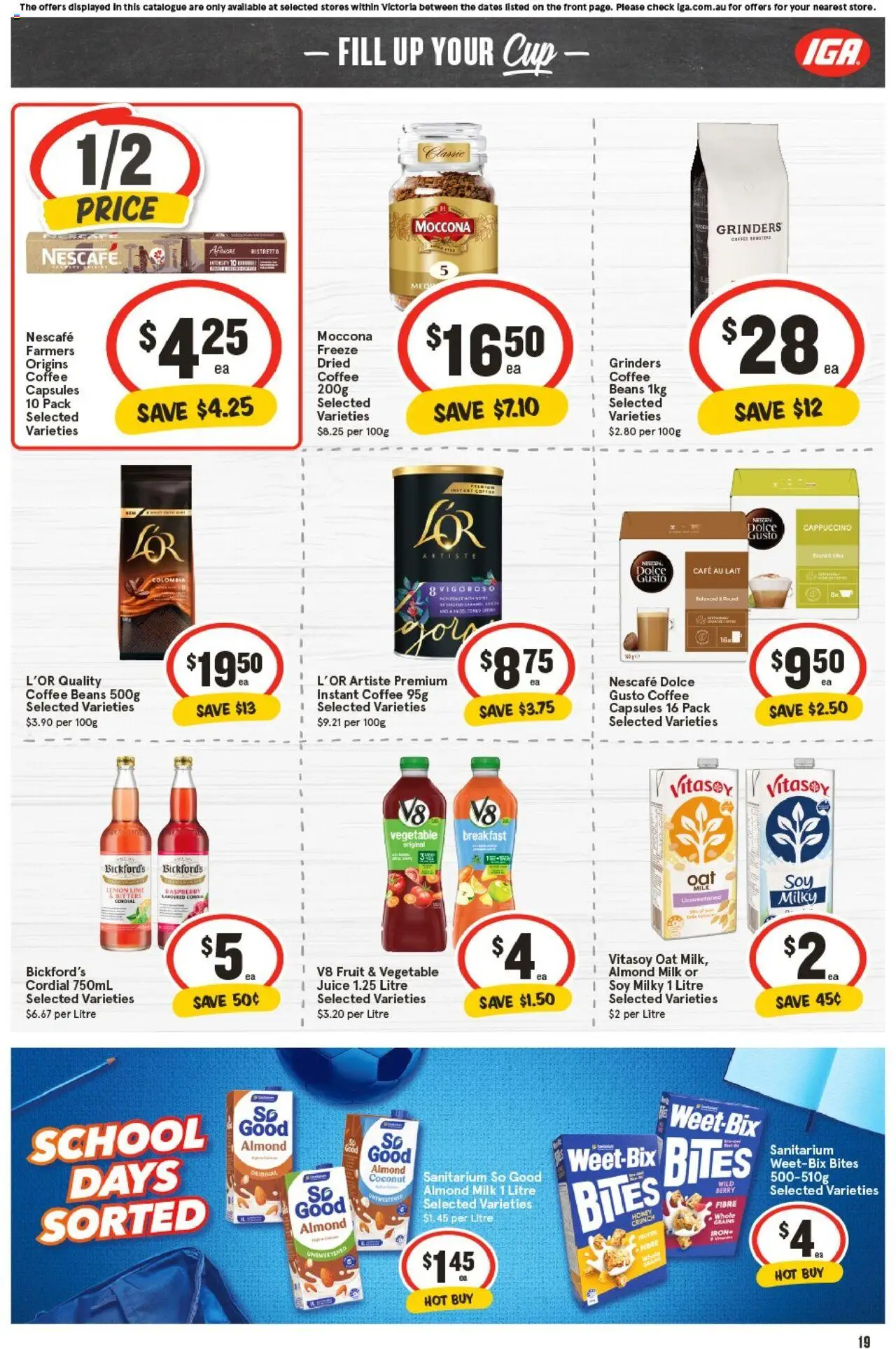 IGA catalogue - valid from 22.10.2025 | Page: 18 | Products: Oil, Pasta, Olive oil, Garlic