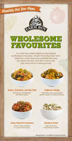 Preview of Farm Boy weekly flyer / circulaire from shop Farm Boy valid from 08.01.2026 | Page: 7 | Products: Turkey, Chicken