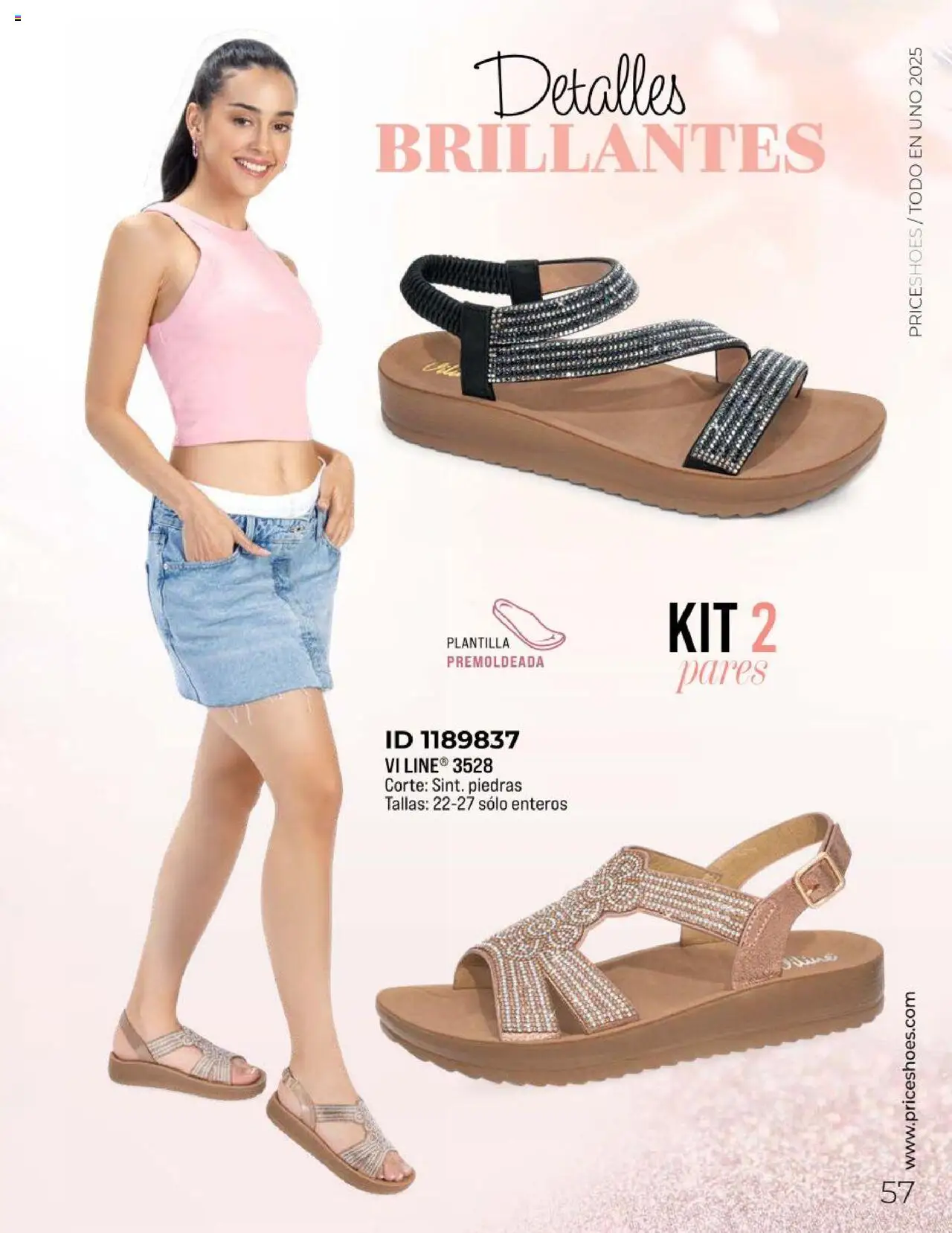 Nuevas ofertas de Price Shoes válidas en toda la República Mexicana desde el 05.05.2025. ¡Encuentra las mejores ofertas en Price Shoes catálogo Todo En 1 2025! | Página: 57