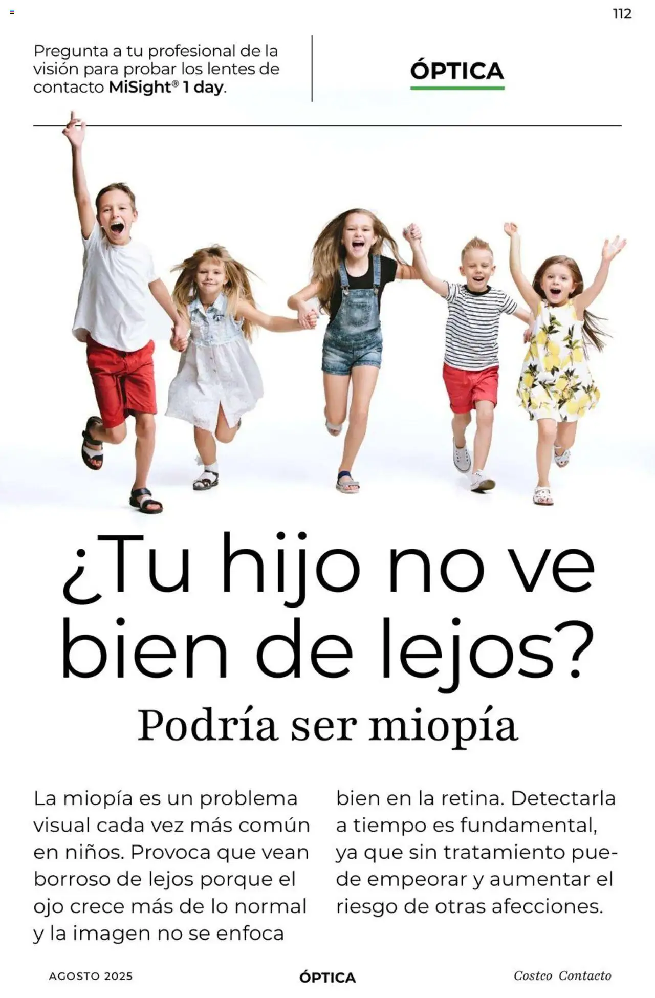 Nuevas ofertas de Costco válidas en toda la República Mexicana desde el 07.08.2025. ¡Encuentra las mejores ofertas en Costco - Catálogo Agosto! | Página: 112 | Productos: Lentes