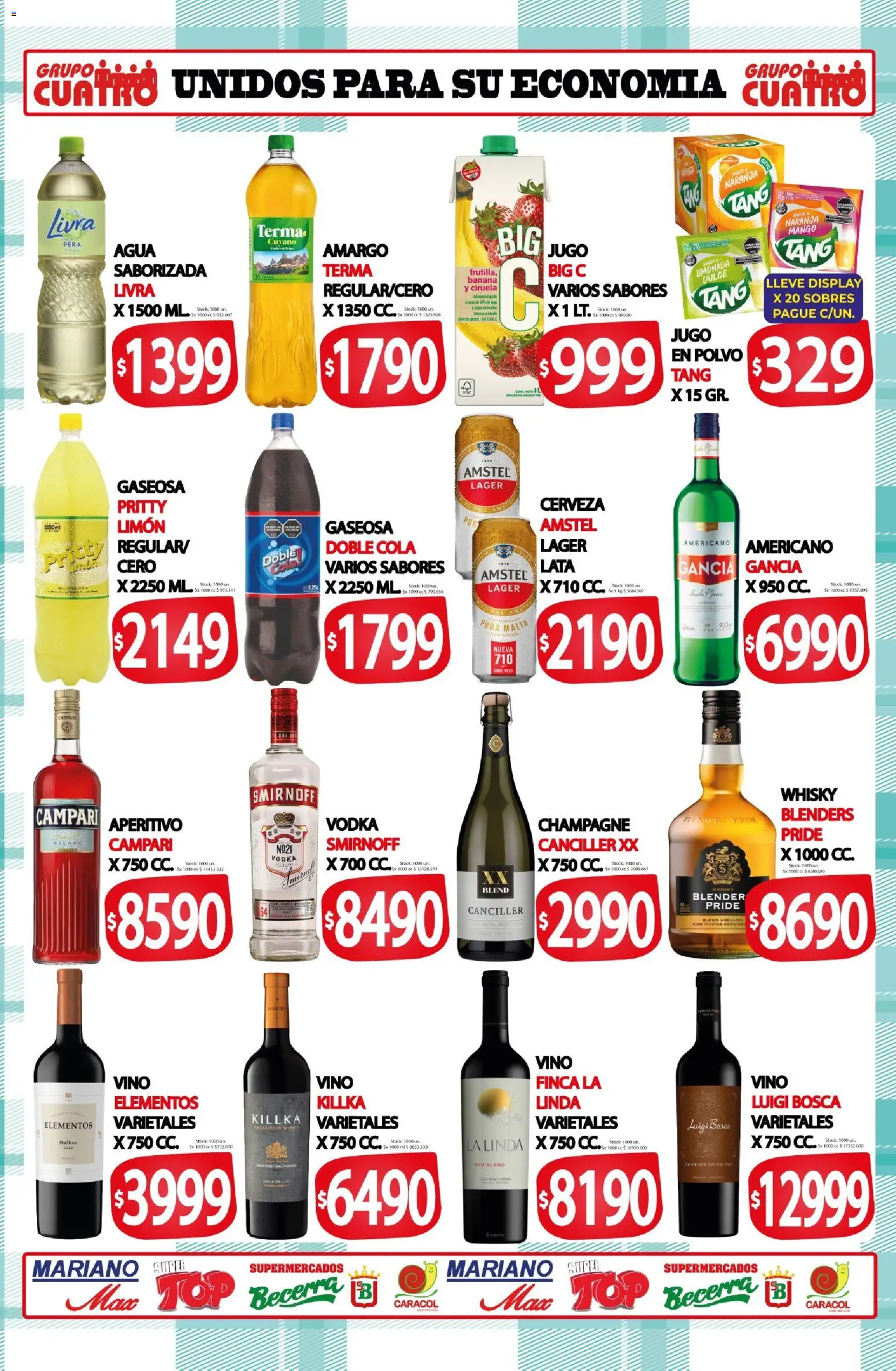 Mariano Max - Catálogo │ válido desde el 30.03.2026 | Página: 10 | Productos: Vodka, Pera, Vino, Cerveza