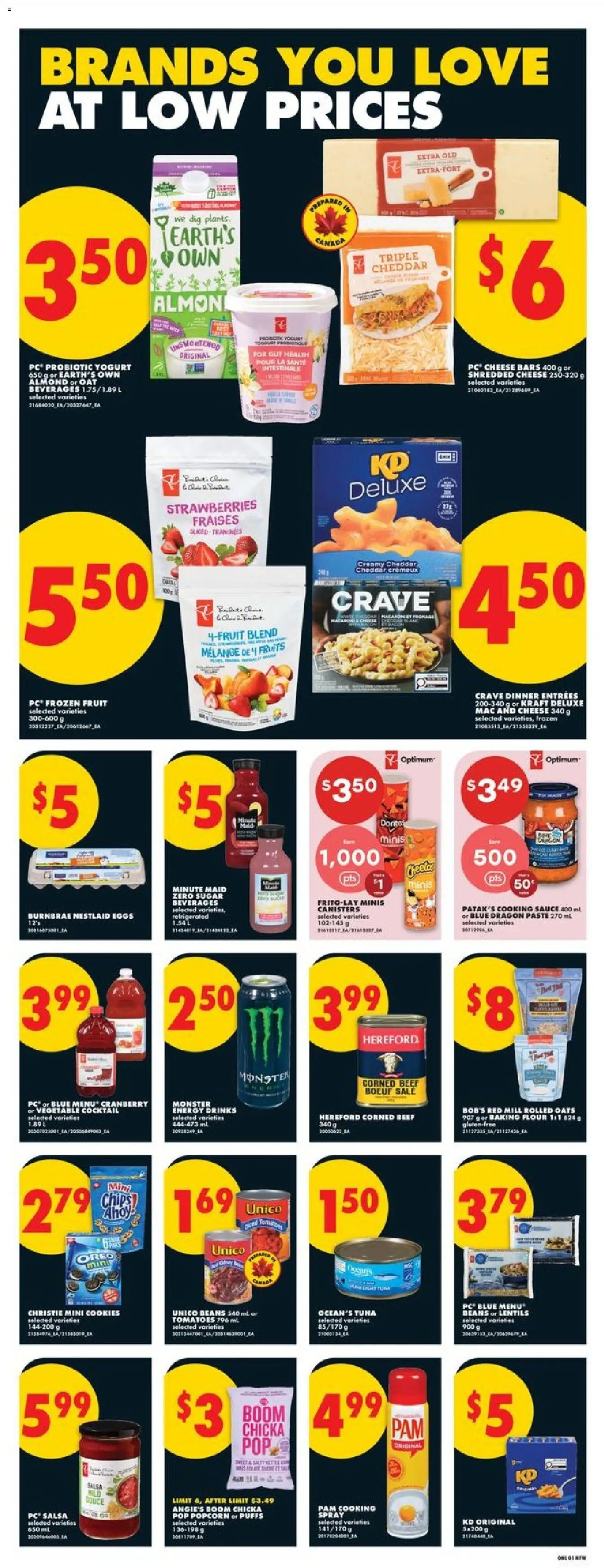 No Frills flyer valid from 09.04.2026 | Page: 6 | Products: Beef, Strawberries, Cookies, Tomatoes