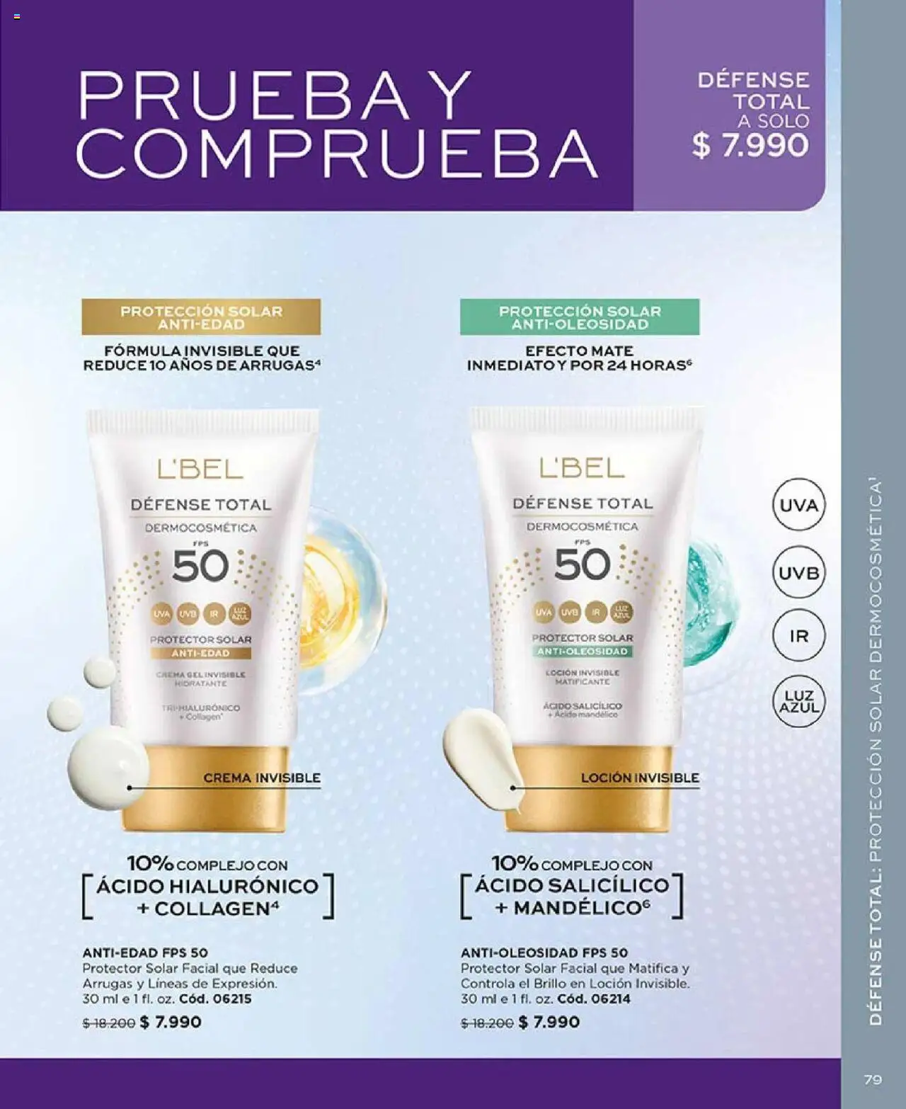 Catálogo L'Bel Campaña 14 │ válido desde el 31.08.2025 | Página: 79 | Productos: Brillo, Loción, Mate, Crema