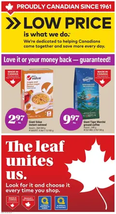 Preview of Giant Tiger Marché ground coffee, Assort., 340 g from shop Giant Tiger valid from 04.03.2026 | Page: 5