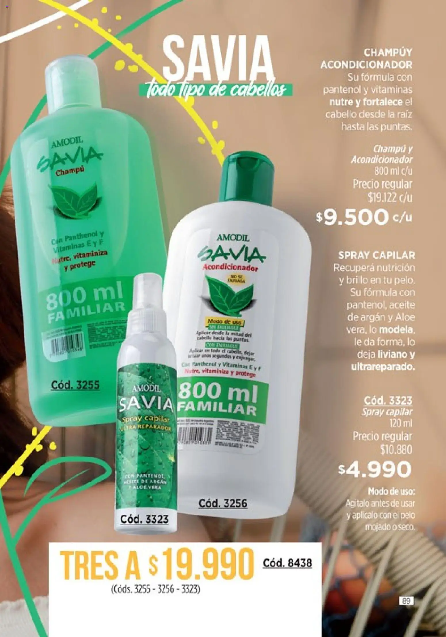 Catálogo Amodil Campaña 4 │ válido desde el 01.03.2026 | Página: 89 | Productos: Vitaminas, Champú, Acondicionador, Uva