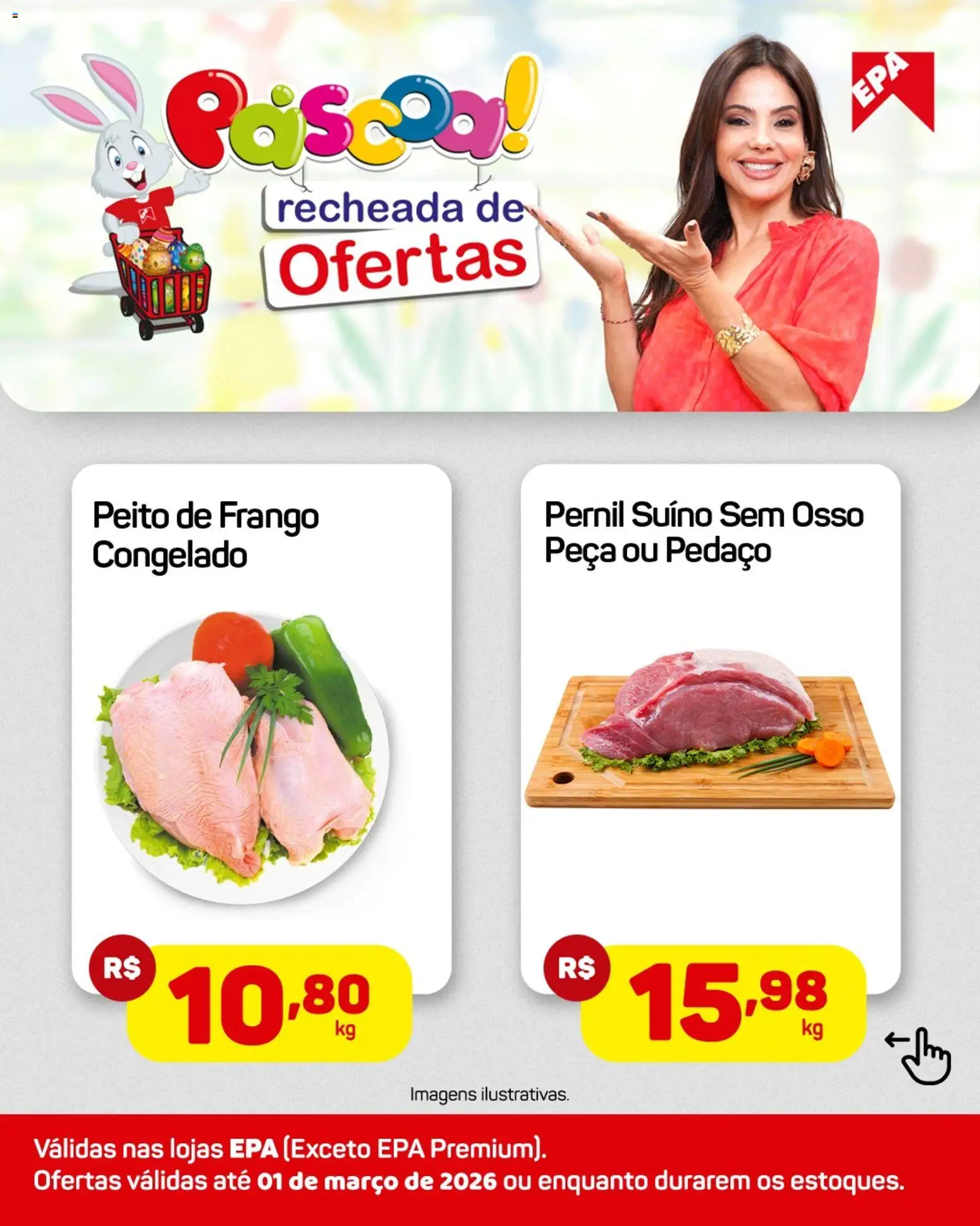 EPA Folheto - válido de 23.02.2026 | Página: 3 | Produtos: Pernil, Frango, Peito de frango