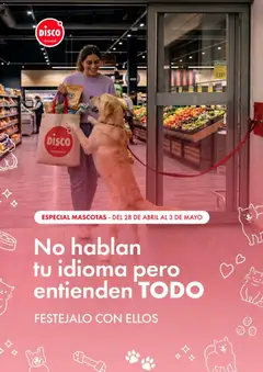 Vista previa Disco - Folleto Mascotas Disco 28.04 válido desde el 27.04.2026