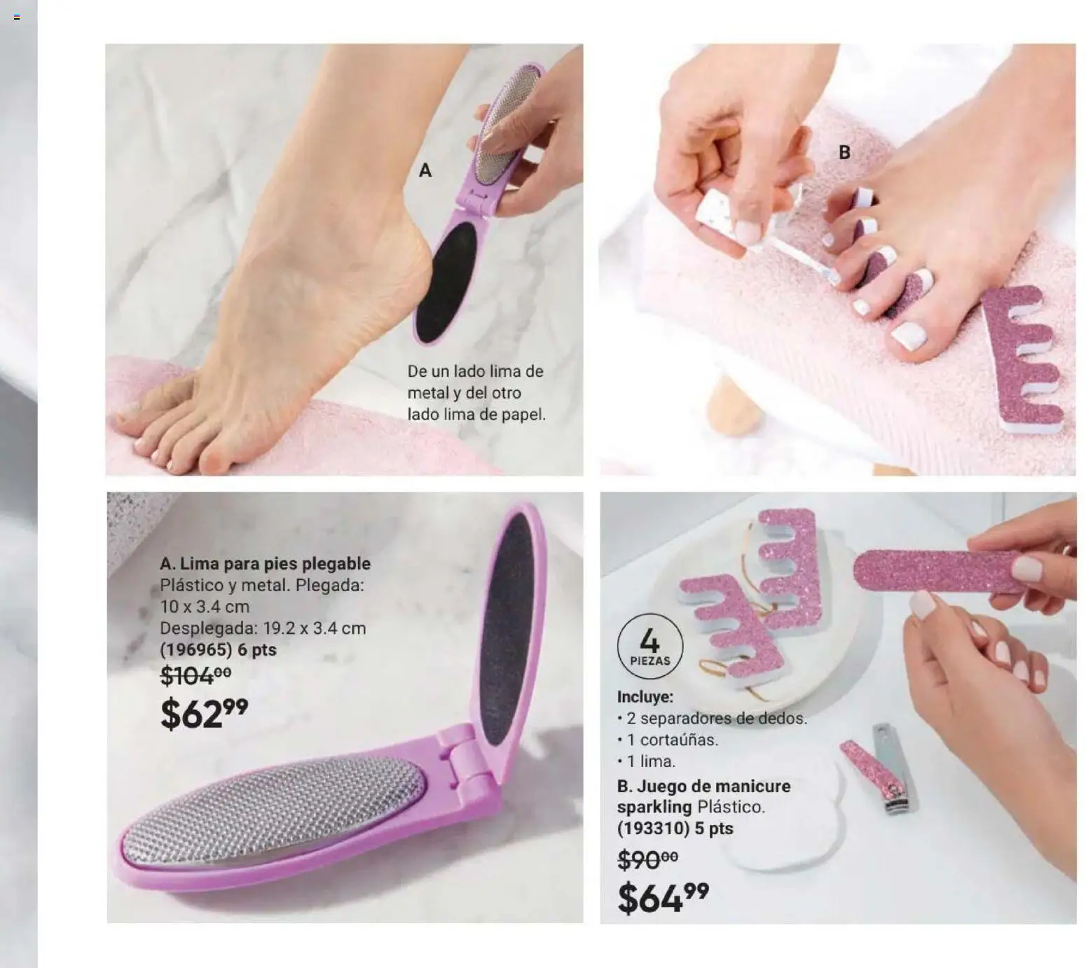 Nuevas ofertas de AVON válidas en toda la República Mexicana desde el 10.01.2026. ¡Encuentra las mejores ofertas en AVON Casa & Estilo 2 2026! | Página: 121 | Productos: Lima, Juego