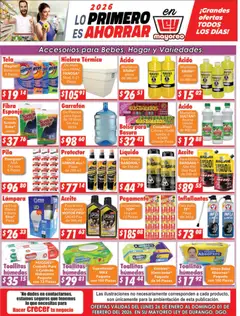 Vista previa de Casa Ley folleto Durango, nuevo folleto de la tienda, válido en México a partir del 26.01.2026