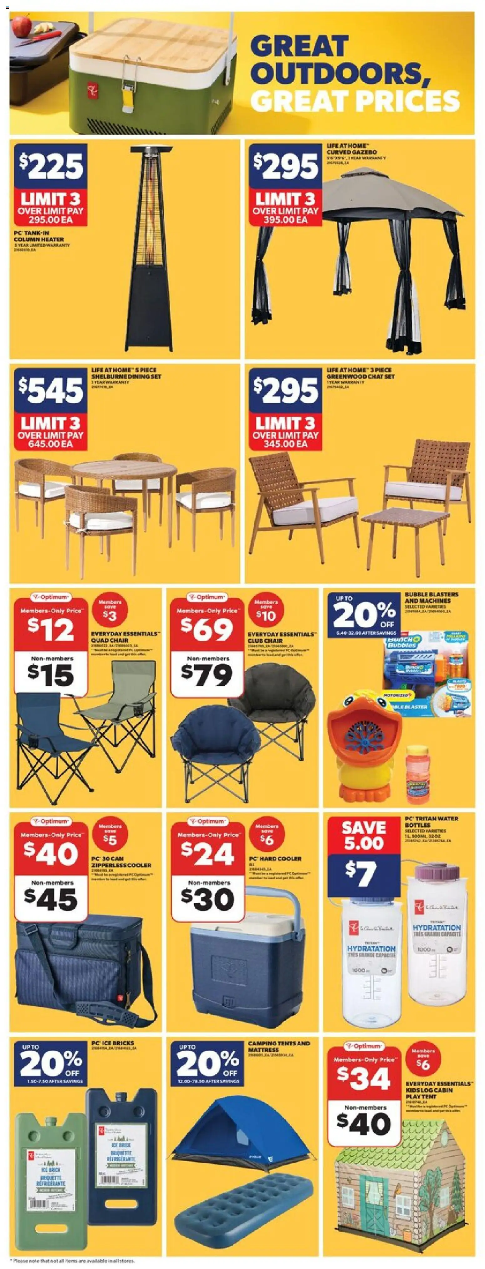 Real Canadian Superstore flyer valid from 23.04.2026 | Page: 32 | Products: PC, Mattress, Chair