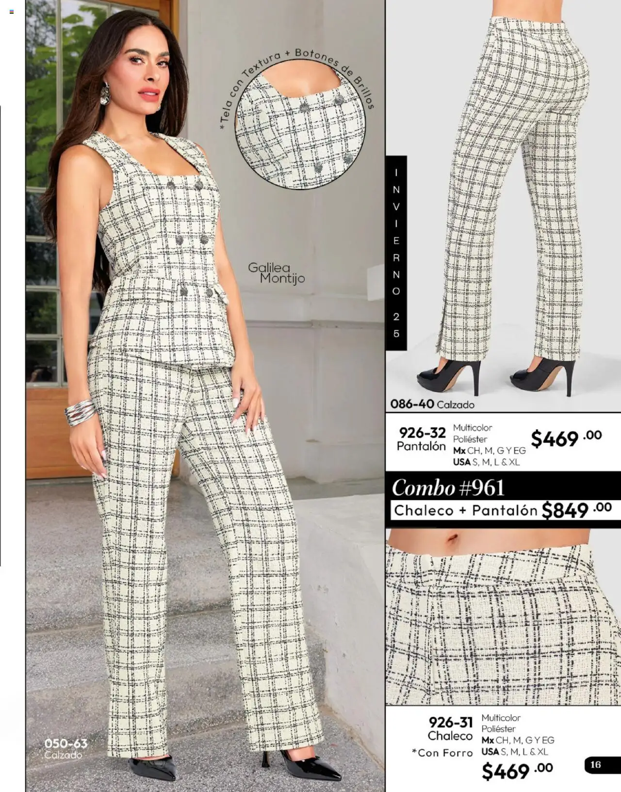 Nuevas ofertas de Cklass válidas en toda la República Mexicana desde el 16.09.2025. ¡Encuentra las mejores ofertas en Cklass - Catálogo Invierno Calzado! | Página: 236 | Productos: Chaleco